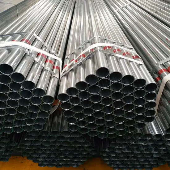 Tubo in acciaio pre-Gi zincato a caldo tondo in acciaio, tubo metallico rivestito zincato saldato per la progettazione strutturale