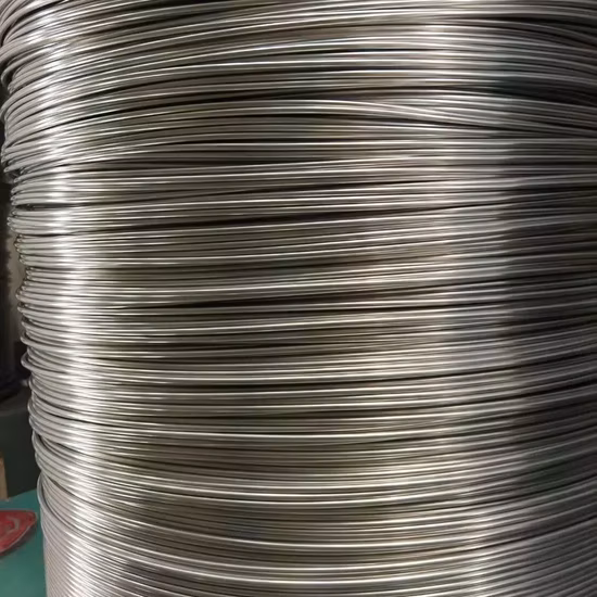 Tubo a spirale in acciaio inossidabile nello scambiatore di calore